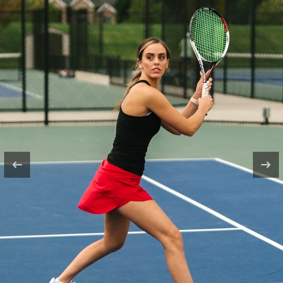 Red Grand Slam Skirt - Picture 1 of 3